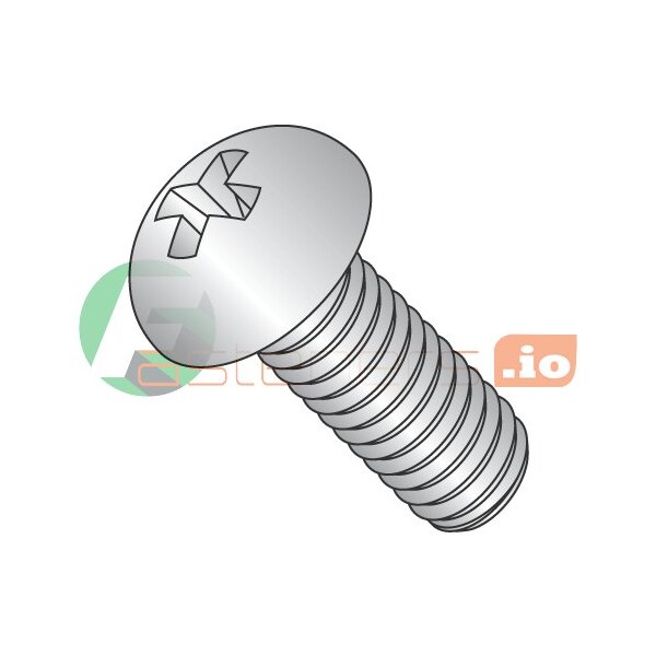 Newport Fasteners #4-40 x 3/8 in Phillips Round Machine Screw, Plain 18-8 Stainless Steel, 5000 PK 693570 - main